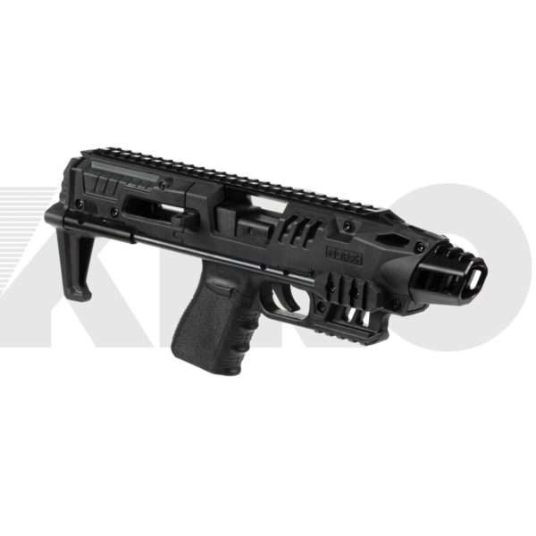 KIRO Morph Metal Spring Loaded Version Black Collapsed